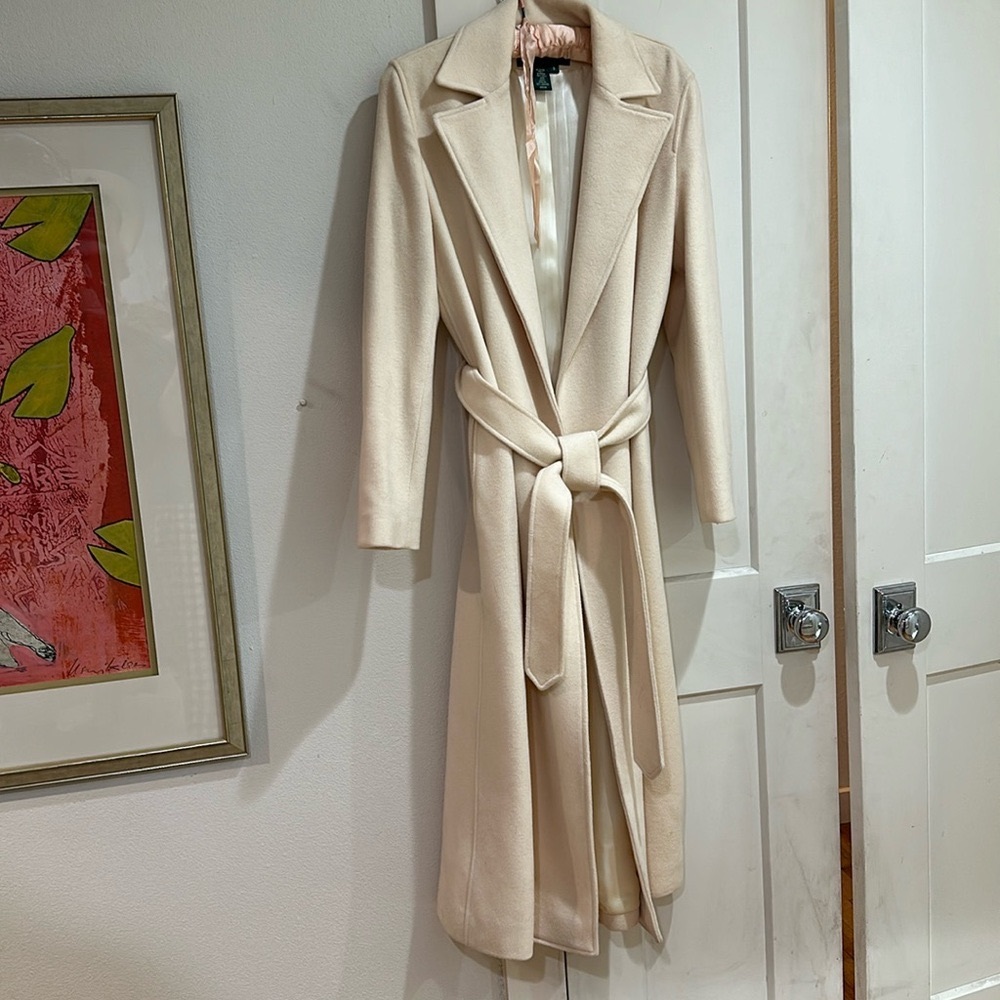 Lauren Ralph Lauren Long Wool Coat size small